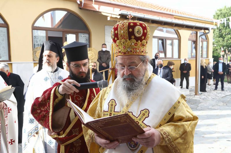 ΕΓΚΑΙΝΙΑ ΙΕΡΟΥ ΝΑΟΥ ΑΓΙΟΥ ΔΑΥΪΔ ΤΟΥ ΜΕΓΑΛΟΥ ΚΟΜΝΗΝΟΥ ΚΟΥΔΟΥΝΙΩΝ ΔΡΑΜΑΣ